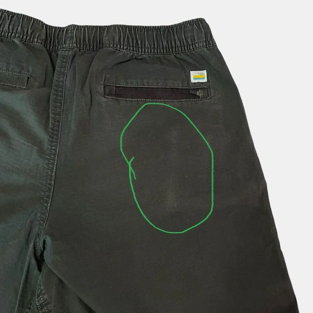 Vuori Pants Women's Large Gray Ripstop 33" Inseam Outdoor Please Read Details - Picture 7 of 16
